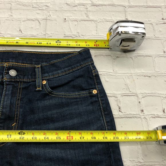 Levi's 541 Athletic Taper Fit Jeans Men Size 30x32 Dark Blue Denim B195 -5 - Picture 3 of 16